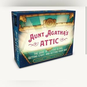 Chronicle Books Aunt Agatha's Attic Fast-paced Card Game, New